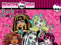 Žaidimas Monster High Kuprinės Dizainas internete