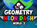 Žaidimas Geometrija: Neon Dash Pasaulis 2 internete