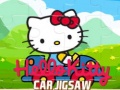 Žaidimas Hello Kitty Automobilio Dėlionė internete