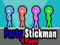 Žaidimas Šventė Stickman 4 Žaidėjams internete