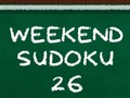 Žaidimas Savaitgalio Sudoku 26 internete