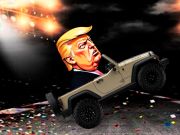 Žaidimas D.Trumpo Wheelie iššūkis internete