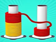 Žaidimas Virvės spalvos rūšiavimas 3D internete