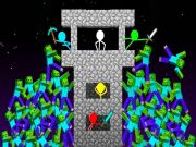 Žaidimas „Stickman vs Zombies“: epinė kova internete