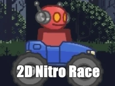 Žaidimas 2D Nitro lenktynės internete