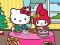 Žaidimas Kalėdų vakarienė su Hello Kitty ir draugais internete