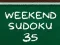 Žaidimas Savaitgalio Sudoku 35 internete