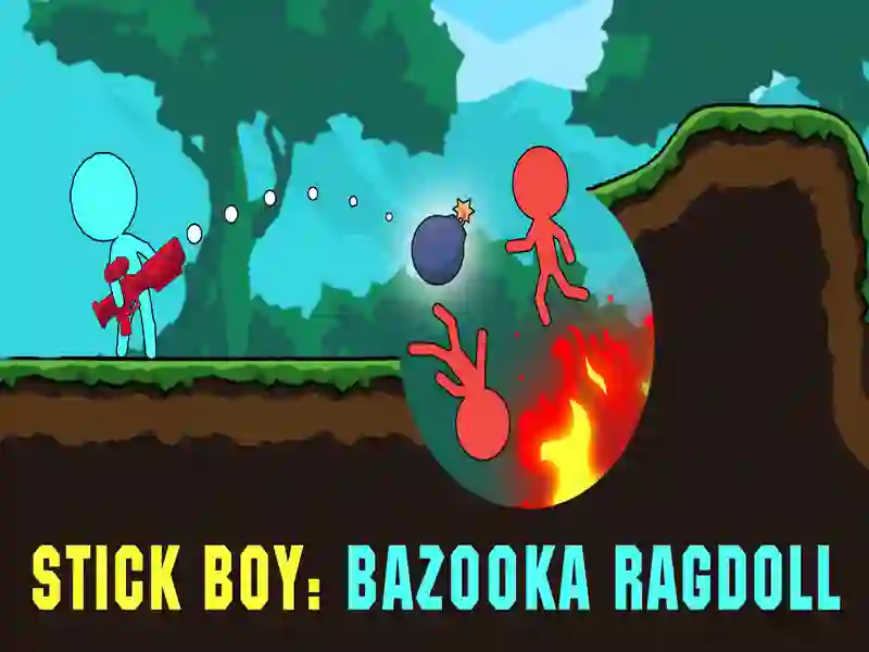 Žaidimas Stick Boy: Bazooka Ragdoll internete