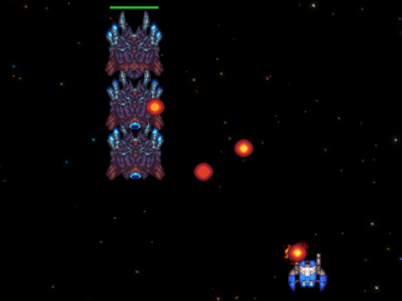 Žaidimas Retro kosmoso karas internete