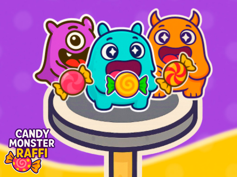 Žaidimas Candy Monster Raffi internete