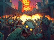 Žaidimas Zombių apgultis. io internete