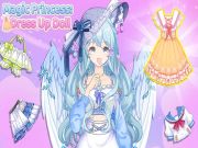Žaidimas Stebuklinga princesė „Dress Up“ lėlė internete