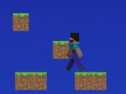 Žaidimas „Noob vs Pro“, bet grindys yra „Lava Minecraft“ internete