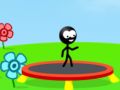 Žaidimas Trampolinas Žmogeliukas internete