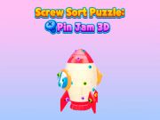 Žaidimas Sraigtinis rūšiavimo galvosūkis: Pin Jam 3D internete