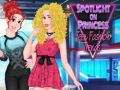 Žaidimas Dėmesys princesių paauglių mados tendencijoms internete