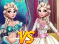 Žaidimas Elsa Undinėlė prieš Princesę internete