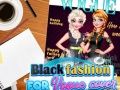 Žaidimas Juoda mada Vogue viršeliui internete