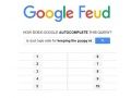 Žaidimas Google Feud internete