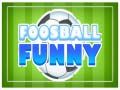 Žaidimas Juokingas Stalo Futbolas internete
