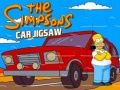 Žaidimas Simpsonų automobilių dėlionė internete