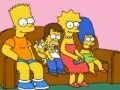 Žaidimas Simpsonų dėlionė internete