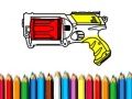 Žaidimas Atgal į mokyklą: Nerf spalvinimo knyga internete