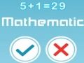 Žaidimas Matematika internete