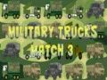 Žaidimas Kariniai Automobiliai Match 3 internete