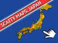 Žaidimas Scatty Žemėlapiai Japonija internete