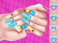 Žaidimas Elsa Princesės Tema Nagų Menas DIY internete