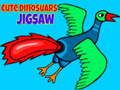 Žaidimas Žavūs Dinosai: Dėlionė internete