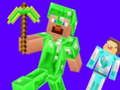 Žaidimas Creeper prieš Endermaną internete