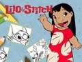 Žaidimas Lilo ir Stitch spalvinimo knyga internete