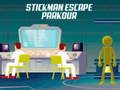 Žaidimas Stickman Pabėgimas: Parkūras internete