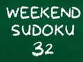 Žaidimas Savaitgalio Sudoku 32 internete