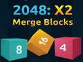 Žaidimas 2048: Sujunkite blokus X2 internete