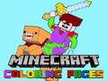 Žaidimas Minecraft spalvinimo puslapiai internete