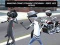 Žaidimas Neįtikėtinas nusikaltimas: Keistas stickman virvė Vice Vegas internete