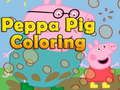 Žaidimas Spalvinimas su Peppa Kiaulyte internete