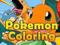 Žaidimas Pokemonų Colorinimas internete