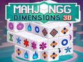 Žaidimas Mahjongg Išmatavimai 3D internete