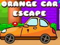 Žaidimas Bėgimas iš oranžinio automobilio internete