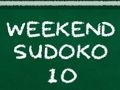 Žaidimas Savaitgalio Sudoku 10 internete
