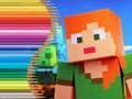 Žaidimas Minecraft spalvinimo knyga internete