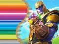 Žaidimas Spalvinimo knyga Fortnite'ui internete