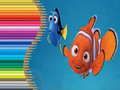 Žaidimas Spalvinimo knyga apie Ieškant Nemo internete
