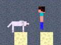 Žaidimas Minicraft: Stevo ir Vilko Nuotykiai internete