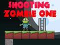 Žaidimas Šaudymas į Zombie Vienas internete
