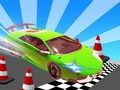Žaidimas Automobilių triukų lenktynės su mega rampomis internete